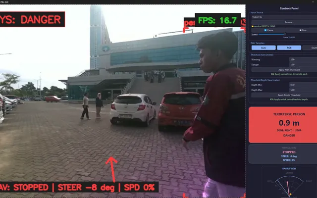 Security Robot Vision System